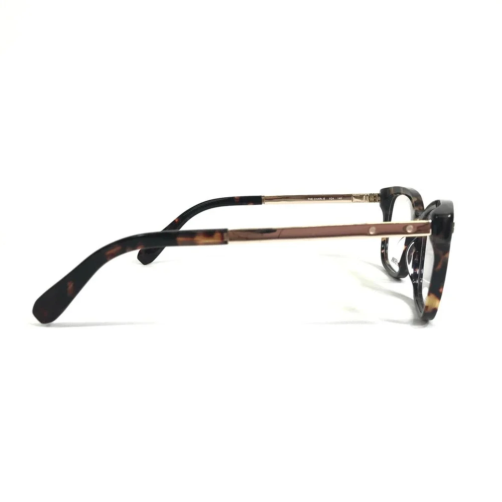 Bobbi Brown Eyeglasses Frames THE CHARLIE 1QA Tortoise Gold Thick Rim 51-17-140